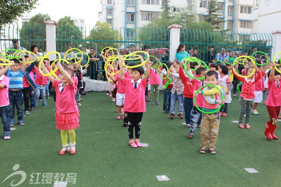 安徽蚌埠紅纓禹王陽光幼兒園舉辦重陽節活動